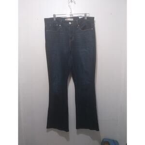 Levi Strauss Signature 8M Mid Rise Bootcut Women's Dark Wash Jeans 29x32